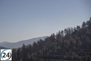 Apagado el fuego en Villanueva de Viver tras 20 días de combate.