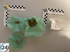 Dos narcotraficantes detenidos en Monóvar mientras vendían droga durante el día.