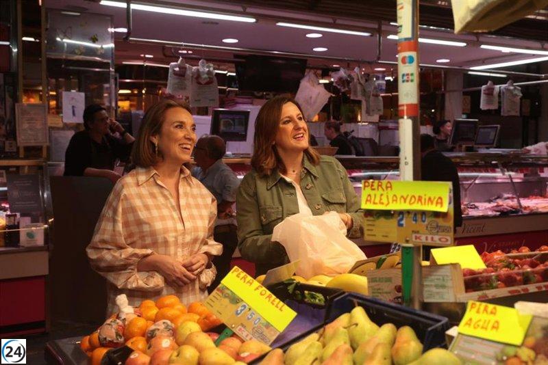 PP promete plan integral para reforma y rehabilitación de mercados en barrios.