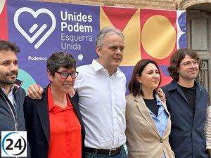 Unides Podem-EU contará con Belarra, Montero, Garzón y Yolanda Díaz en campaña del 28M.