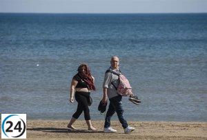 El viernes en la Comunitat amanece nublado, pero las temperaturas locales subirán.