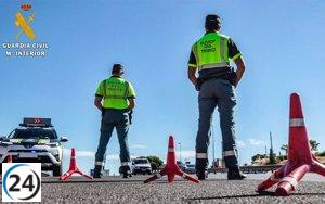 Conductor sorprendido a 195 km/h en la A-7, casi el doble del límite.