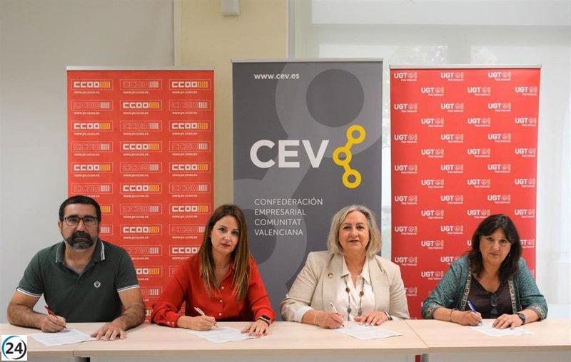 Generalitat, patronal y sindicatos acuerdan plan para prevenir accidentes laborales graves.