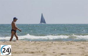 Posibles tormentas en el tercio norte con temperaturas de hasta 38º.