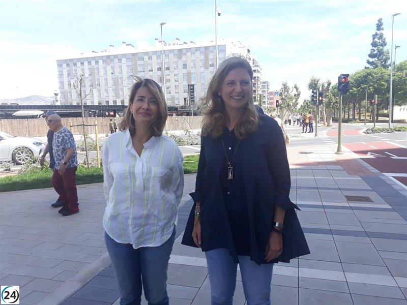 Raquel Sánchez espera la inauguración de la segunda vía del Corredor València-Castellón para finales de año.