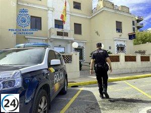 Arrestado en Denia un criminal polaco buscado por violencia y tráfico de marihuana.