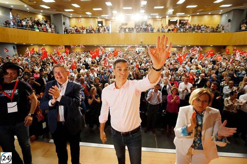 Sánchez apoya presupuesto de 542 millones para agua desalada en Alicante.