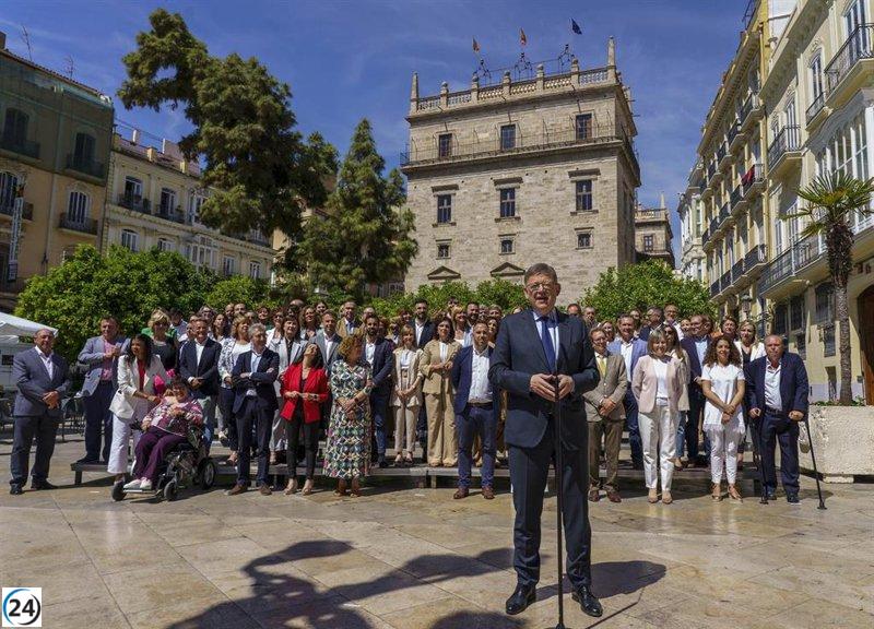 Puig confía en apoyo ciudadano en elecciones.