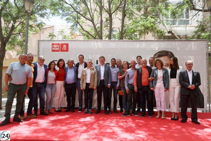 Puig celebra mayor trasvase del Júcar-Vinalopó como solución socialista.