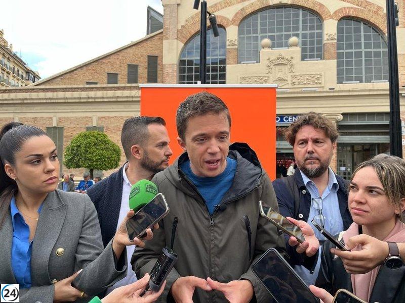 Baldoví lucha por cambiar modelo de financiación; Errejón critica falta de valentía del PSOE.