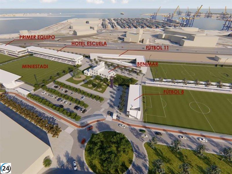 El Ayuntamiento de València aprueba la ciudad deportiva del Levante UD en Natzaret.