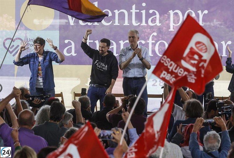 Iglesias respalda a Unides Podem-EU como fuerza anti-corrupción en la Comunitat.