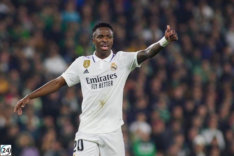 Antiviolencia propone fuertes sanciones a los aficionados que realicen gestos racistas a Vinícius.