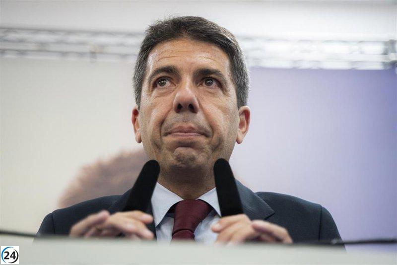 Mazón se reúne con PSPV, Compromís y Vox para discutir el futuro tras el 28M.