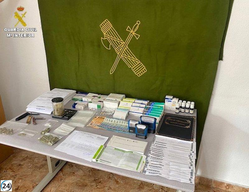 Desmantelan en Pedralba venta de drogas y medicamentos a menores de edad.