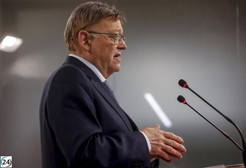 Puig desafía al PP a tomar una postura sobre el Pacto Valenciano contra la Violencia de Género.