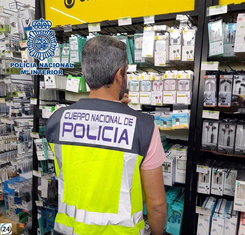 Diez personas arrestadas tras operaciones contra la falsificación de marcas en Calpe, Manises y Quart.