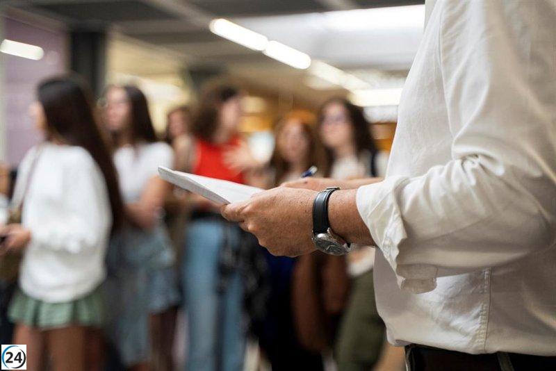 Matemáticas aplicadas arroja más suspensos en la Selectividad mientras que Alemán obtiene un pleno de aptos.