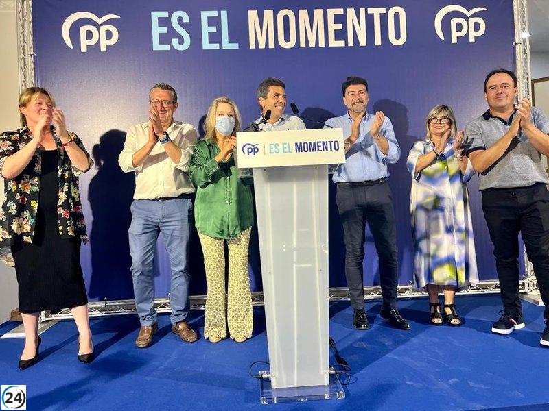 Toni Pérez, elegido por el PP como futuro presidente de la Diputación de Alicante
