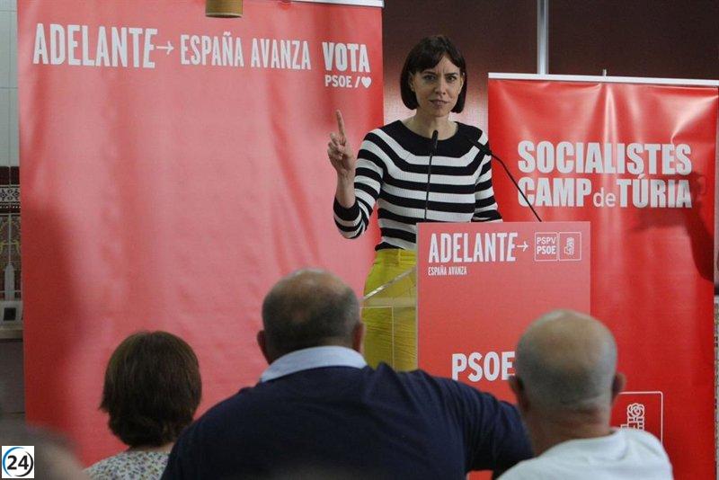 Morant asegura que el PSOE es la opción mayoritaria frente al retroceso propuesto por PP y Vox.
