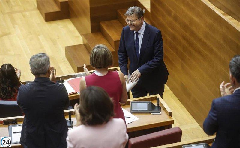 Puig pide a Mazón que no retroceda con Vox en la televisión