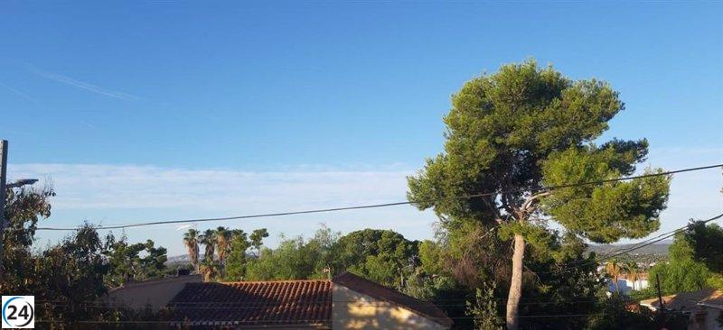 Este martes, la Comunitat Valenciana con cielo despejado y descensos de temperatura en el litoral central.