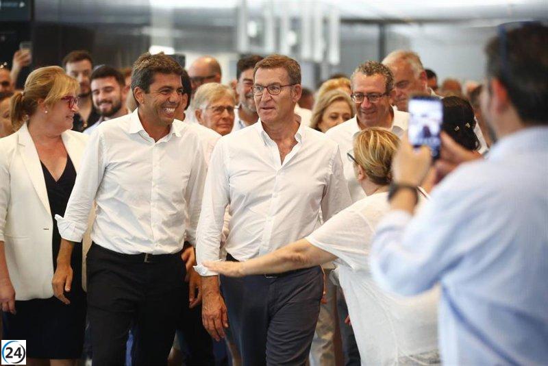 Mazón no decepcionará y asistirá al evento del PP en contra de la amnistía el domingo