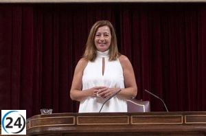 La presidenta Francina Armengol confirmada para asistir al acto institucional del Día de la Comunidad Valenciana en València