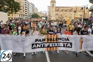 Exitosa y pacífica Primera manifestación 9 d'Octubre tras el cambio del Gobierno Botànic.