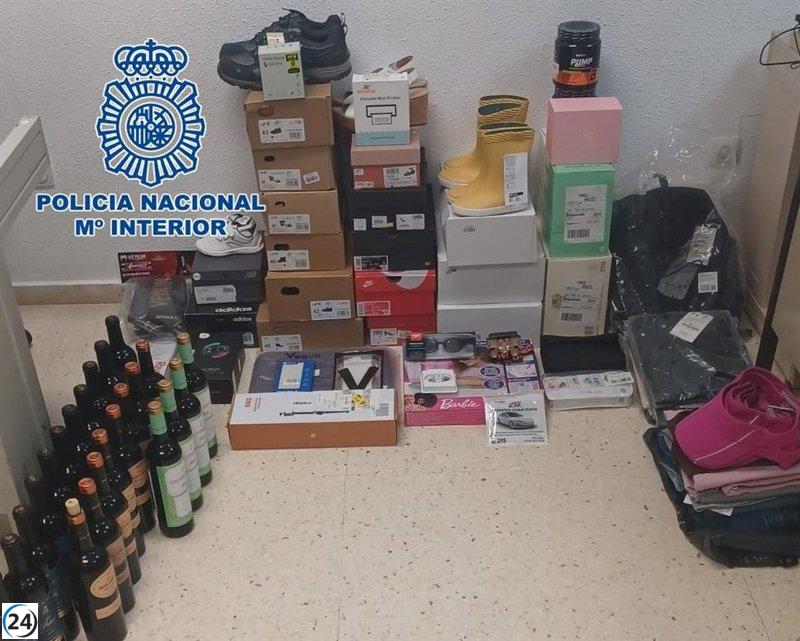 Repartidor de empresa logística detenido por robo de 75 paquetes valorados en 2.000 €.