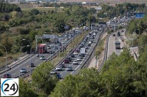 Gran éxodo vehicular en la Comunitat durante el Puente del Pilar: más de un millón de desplazamientos esperados por la DGT