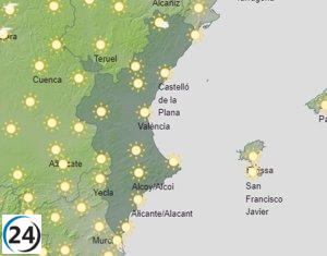 El tiempo en la Comunitat: nieblas matinales y temperaturas en aumento, se alcanzarán más de 30º hoy.