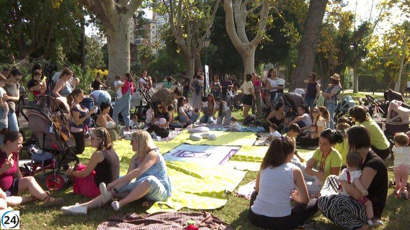 Madres exigen un permiso exclusivo y adecuado para la lactancia materna de al menos seis meses al Gobierno.