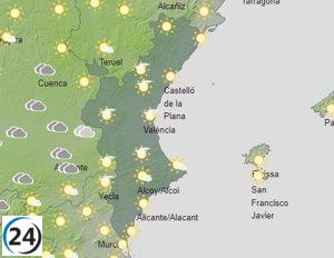 El frío se instala en el fin de semana: máximas bajo los 25º y mínimas de hasta 5º.