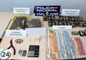 Desvelada red de narcotráfico en València, con distribución de cocaína, hachís y marihuana