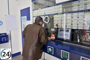 València: Un afortunado gana 38.500 euros en el sorteo de la Bonoloto.