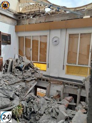 Héroe rescata a hombre atrapado en casa derrumbada en Ontinyent