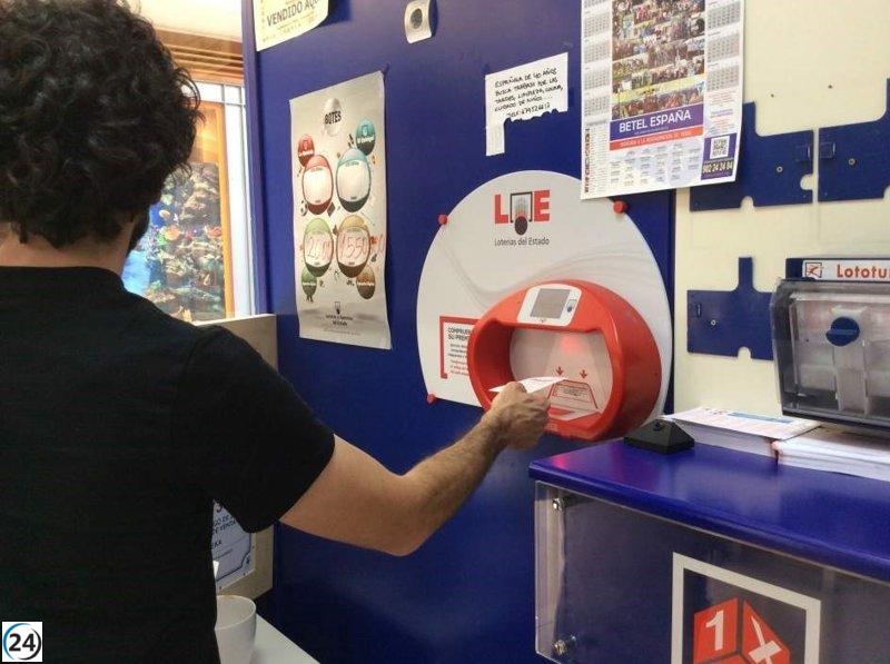 Xàtiva celebra la victoria de un afortunado en 'La Primitiva', quien se lleva 1,2 millones de euros.