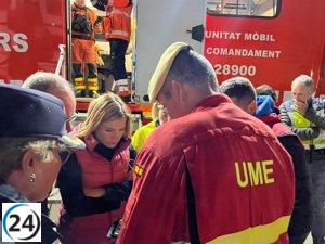 Delegación de Gobierno busca soluciones para apoyar a municipios afectados por el incendio de Montitxelvo.