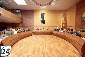 El Ayuntamiento de València detendrá sus plenos durante 40 minutos por la controversia de los refrigerios.