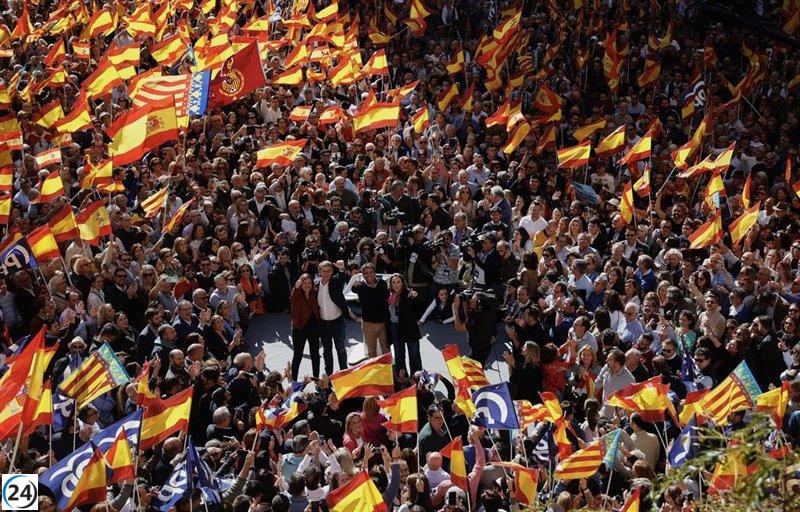Descontento callejero alimenta expectativas de masiva asistencia a protestas del PP este domingo, según Catalá