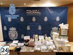 Hombre acusado de asesinato lidera banda de narcotráfico desmantelada en El Altet.
