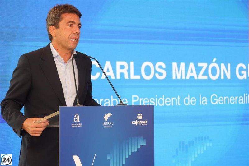 Mazón critica a Sánchez por la investidura y el trato preferencial a quienes no cumplen las normas.