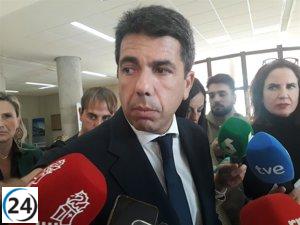 Mazón advierte que la Comunitat no será sumisa ante el Gobierno y reclamará sus derechos