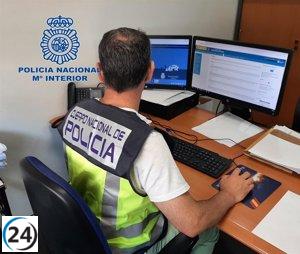 Benidorm: Detención por venta ilegal de suscripciones a teles de pago sin derechos.