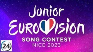 España cerca de la victoria en Eurovisión Junior mientras Francia triunfa por tercera vez en cuatro años