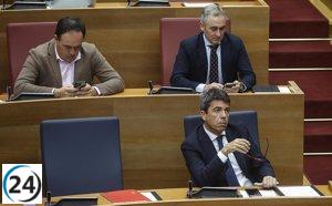 Mazón defendrá la unidad del Consell ante los desafíos de los valencianos en la última sesión de control del año