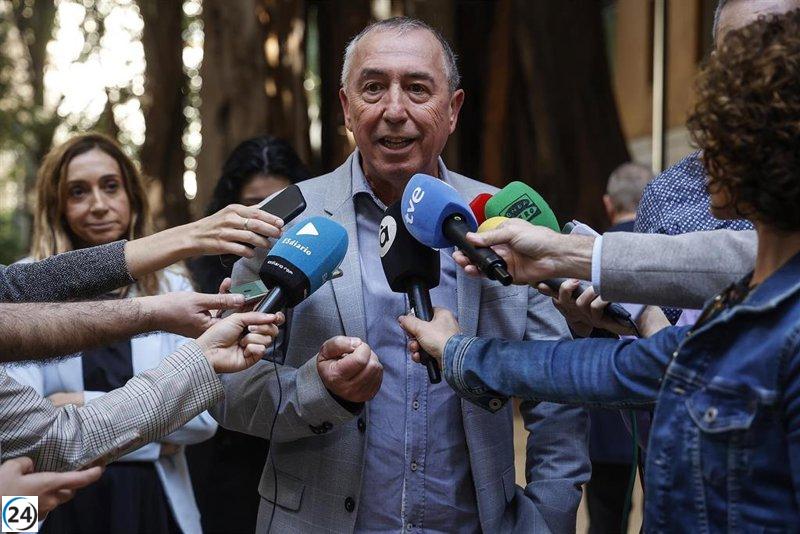 Compromís niega asistencia a Mazón por considerar que la reunión era con el PP, no con el 'president'.