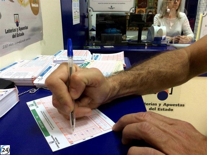Afortunado apostador de 'La Primitiva' en Onda se lleva más de 34.500 euros en el sorteo