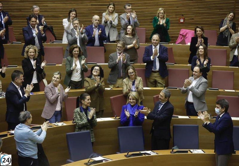 Presupuestos del Consell de PP y Vox aprobados tras extenso debate de más de seis horas, sin sorpresas